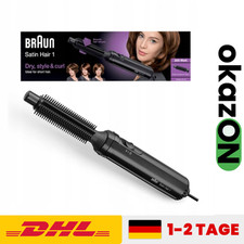 NEU Braun Satin Hair AS110 Warmluftbürste 18mm Lockenstab Föhn 200W Styling