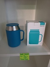 Tupperware Thermo Mug Tasse m. Deckel neu Eis kühlen Kaffee/Tee heiß aufbewahren