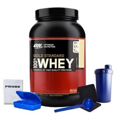 (43,52 EUR/kg) Optimum Nutrition 100% Whey Gold Standard 896g Dose + Bonus