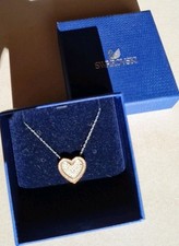 Swarovski Herz Kette mit Glitzersteinen