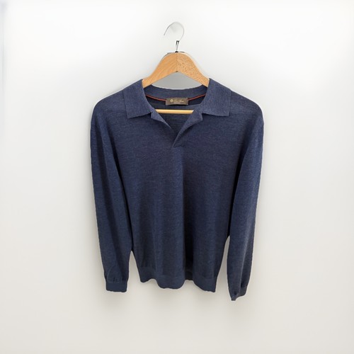 Loro piana langarm - loro, poloshirt