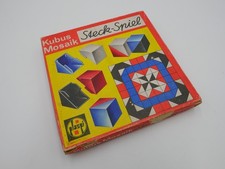 DDR Spielzeug Kubus Mosaik