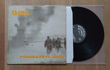 OHL Verbrannte Erde Original 1.Press Vinyl LP 1983 Rock-O-Rama RRR 18 Oi! Punk