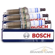 3x BOSCH ZÜNDKERZE FÜR SMART FORTWO 451 1.0 +Turbo CNG / LPG BJ AB 07