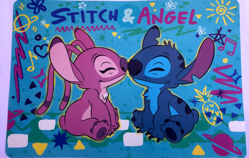Stitch angel essensunterlage - stitch,