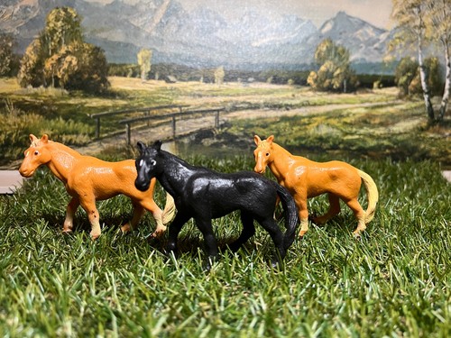 Bullyland bully fohlen - 3x,