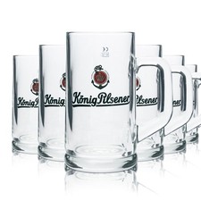 6x König Pilsener Bier Glas