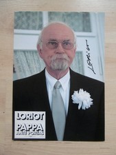 Loriot Autogramm signed A4