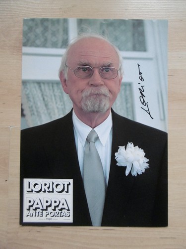 Loriot autogramm signed - loriot,