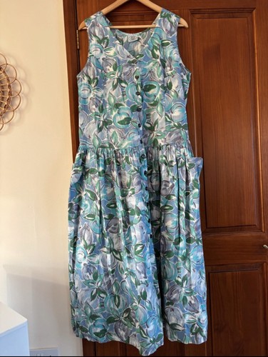 Midikleid 80er jahre vintage - midikleid,