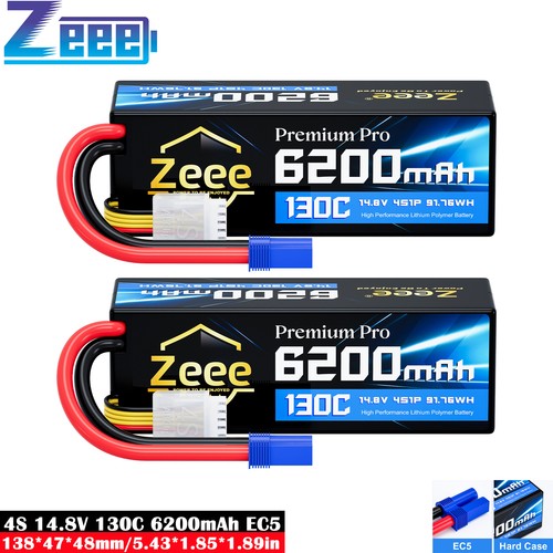 Zeee 8v 6200mah 130c - 2x,