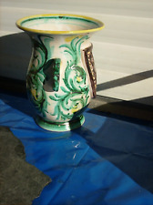 Alte Keramik Vase Gmundner ? Wiener ? - Scheibbs ? Wappen