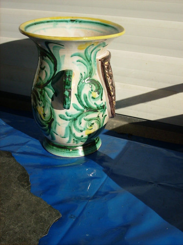 Alte keramik vase - gmundner,