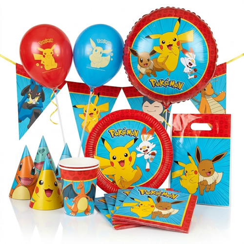 Pikachu pokemon party - party,