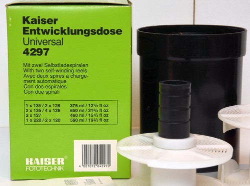 Kaiser film entwicklungsdose - film,
