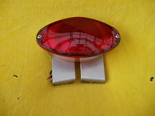 Rücklicht chrom mit Halter Chopper Stabile Ausführung Cateye E-Zeichen