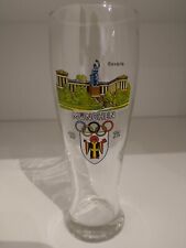 Bierglas Olympia '72 mit Münchner Kindl