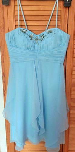 Vera mont hellblaues - vera, chiffon