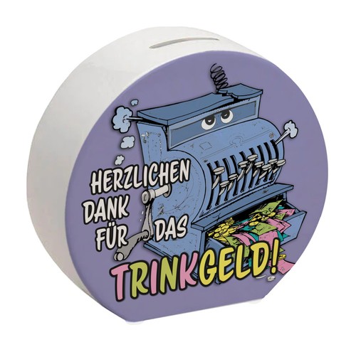 Trinkgeld spardose aus holz - spardose,