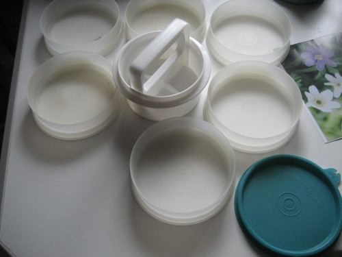 Tupperware burgerpresse - tupperware,