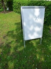alter Werbeaufsteller Aufsteller Kundenstopper Gehwegaufsteller Alu
