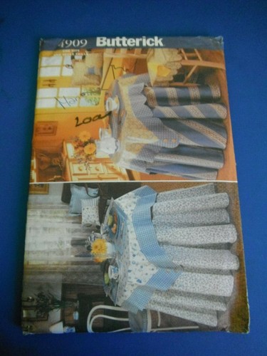 Butterick 4909 tischdecke - 4909,