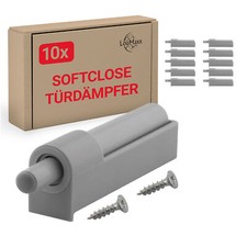 Türdämpfer -10er Set- zum Softclose Nachrüsten Schranktür Dämpfer von LouMaxx