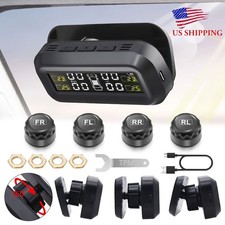 Wireless Solar TPMS LCD Car