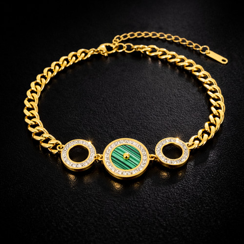 Damen armband gold edelstahl - damen,