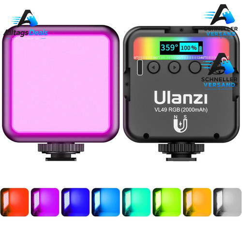 Led videoleuchte rgb dimmbare - videoleuchte,