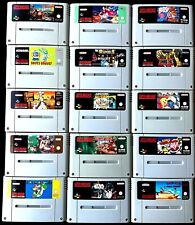 Super Nintendo SNES Spiele Auswahl | Kirby Donkey Kong Mario Kart Street Fighter