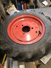 2 x Felgen mit Reifen  v. Lemmerz Nr. 6713 3Loch 5JAx12 Agria Irus Brummi Gutbr