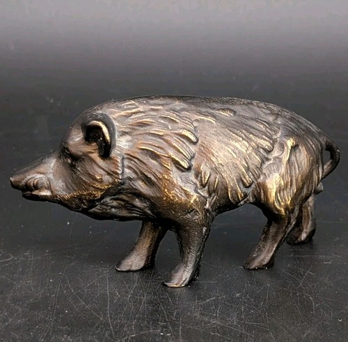 Bronze tier figur skulptur - figur,