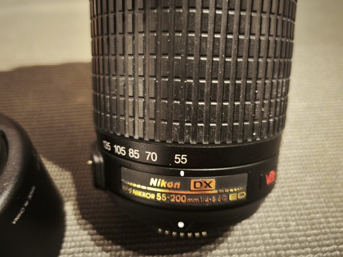 Nikon nikkor 55 200mm - af-s,