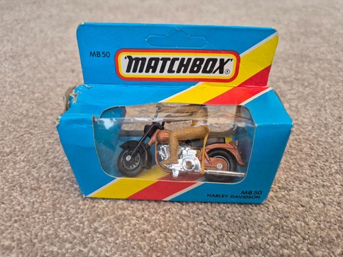 Vintage matchbox harley - vintage, mb-50
