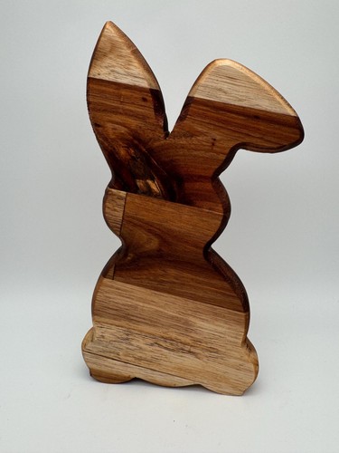 Holz hase mit knickohr - holz,
