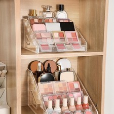 Make-up-Präsentationsständer aus Acryl, Lidschatten-Tabletts für