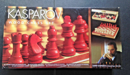 Kasparov holzschachspiel - kasparov,