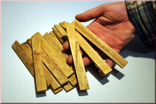 Holzdielen cm koloriert - 22, 15