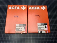 Agfa Brovira-Speed BN310, 12x17cm, 5x7", ~80x, Baryt Fotopapier, Darkroom Paper
