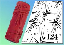 Malerrolle,Strukturwalze,Malerwalze,Strukturrolle Nr. 124