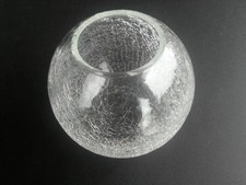 Süssmuth Kugelvase Dekor Craquele Eisglas Crashglas Ø16,5cm + 063