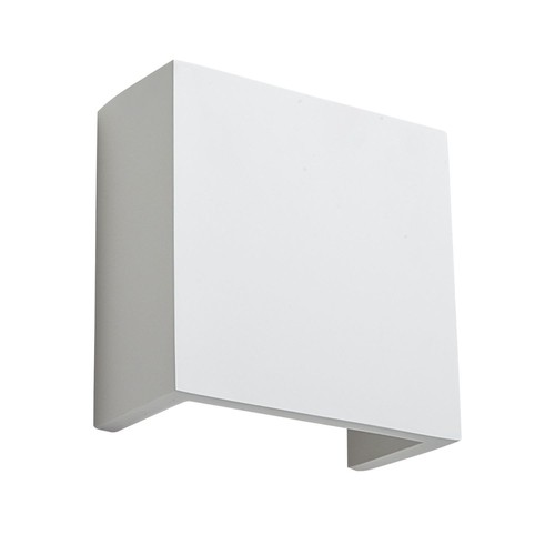 Weiße gips wand - weiße,