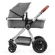 Kinderkraft Kinderwagen 2in1 Veo Buggy Shopper Kombiwagen grau G9/s9