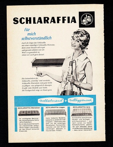 3w3669 alte reklame von - reklame, 1963