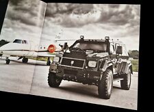 KNIGHT XV 6.8 V10 SUV Hummer H1 Design 31x31cm Prospekt Brochure ASIA G