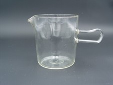 JENAER GLAS Soßer  30er Jahre Bauhaus Wagenfeld Fünfeckmarke Große Ausführung