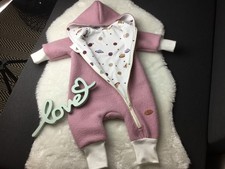 Walkoverall Wollwalk  Jolly Jumper Einteiler Anzug Wolle gefüttert 68/74 Rosa