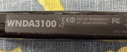 Netgear wnda3100v2 n600 - n600, dual