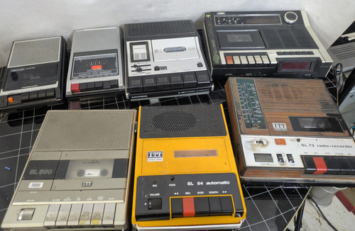 Vintage kassetten recorder - kassetten,